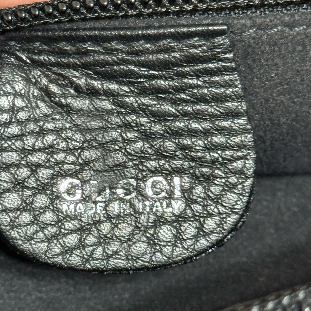 Gucci Black Leather Briefcase